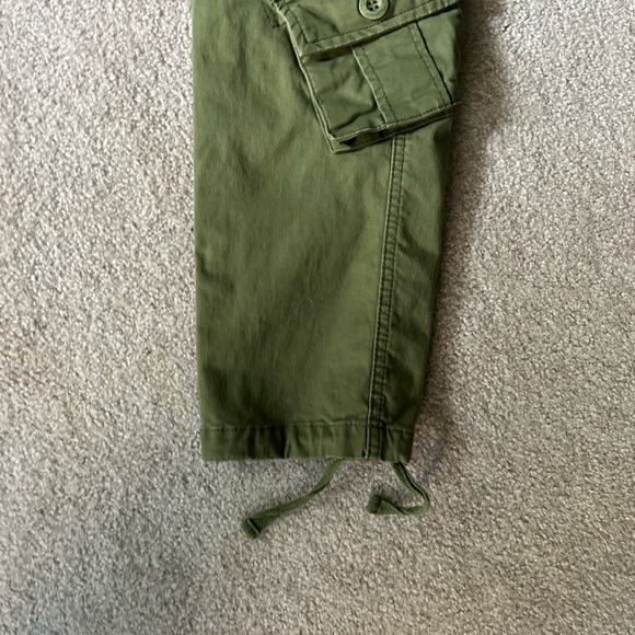 Olive Green Utility Cargo Pants – Women’s Size 2 - Picture 8 of 13